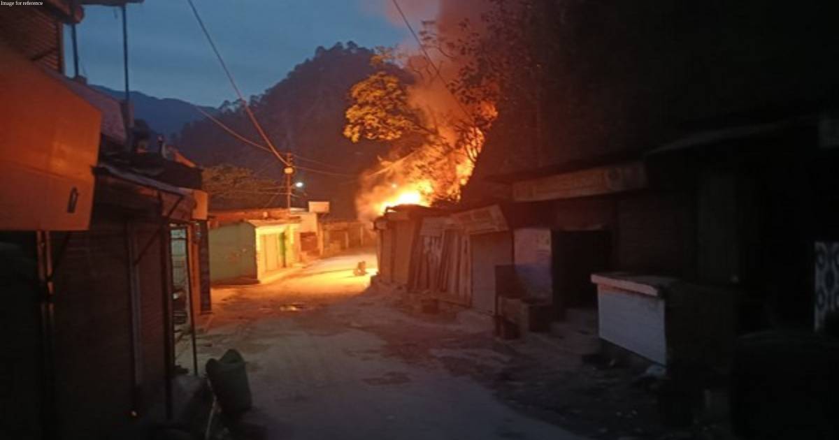 Uttarakhand: Fire breaks out at market in Chamoli, under control; no casualties